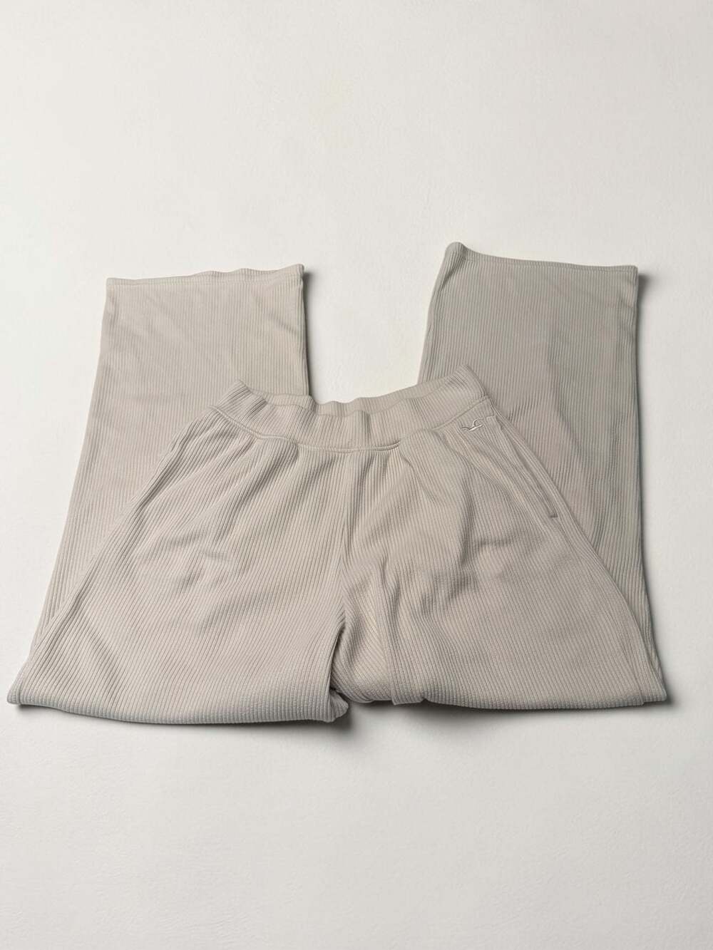 Hollister Ribbed Wide-Leg Sleep Lounge Pants Size S